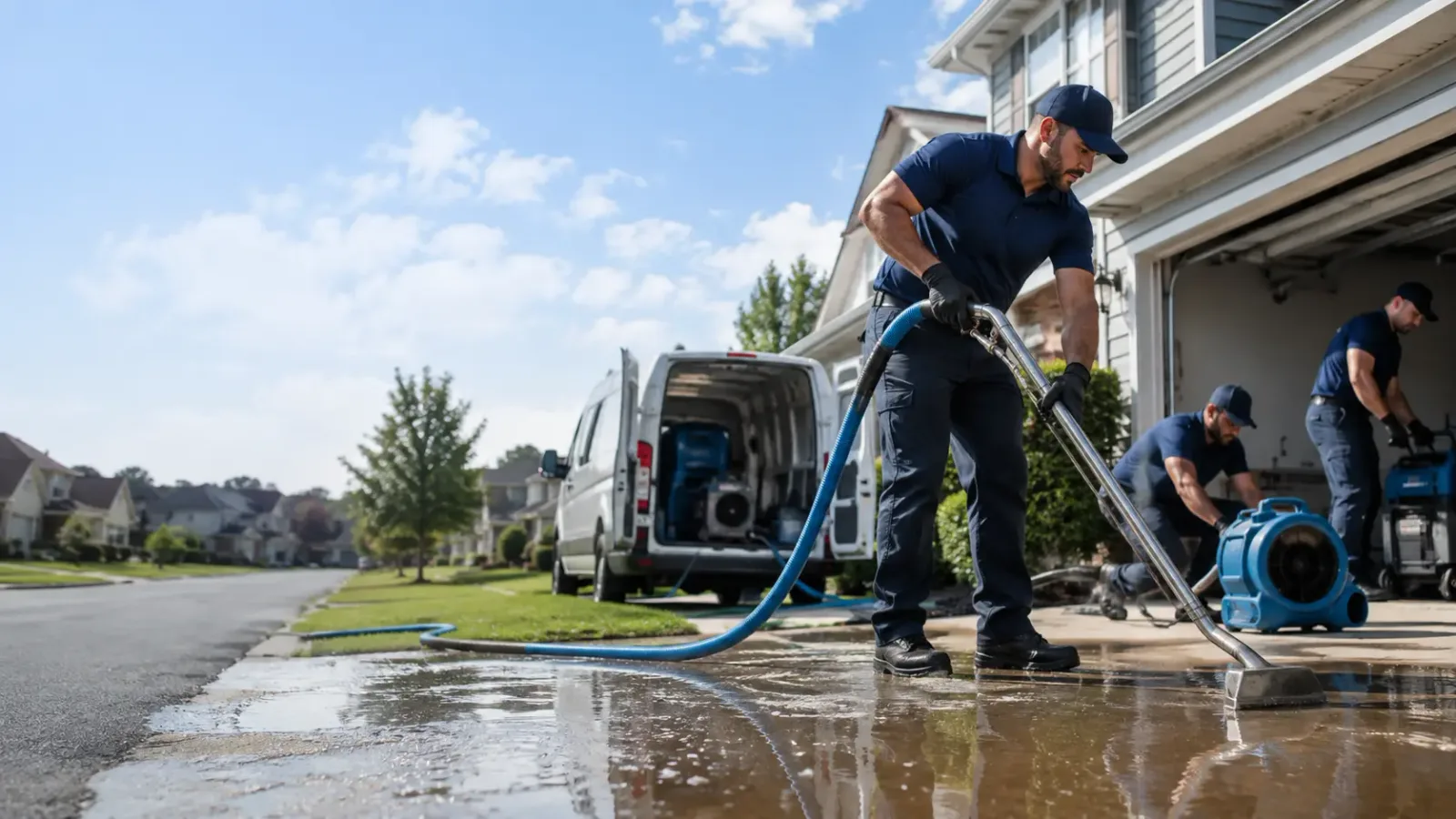 Flood Damage Restoration in Essex, CA